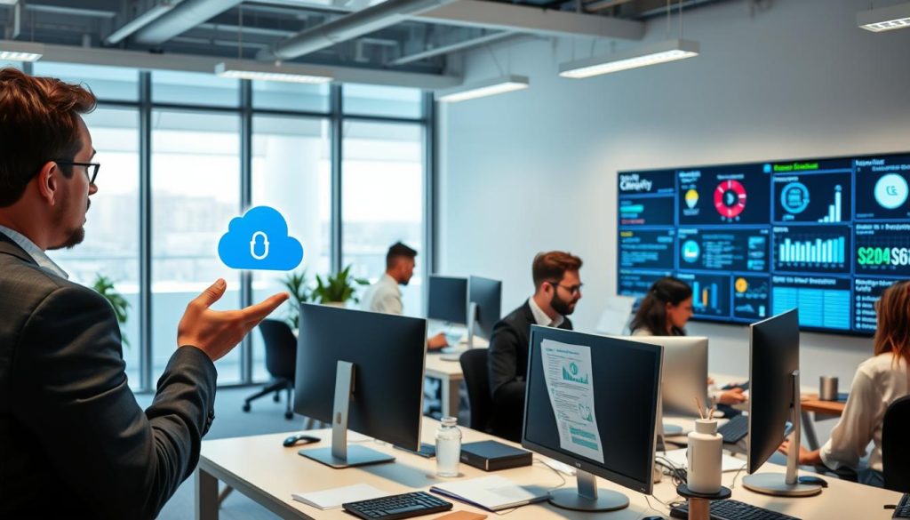 How does SaaS ensure data security and compliance?