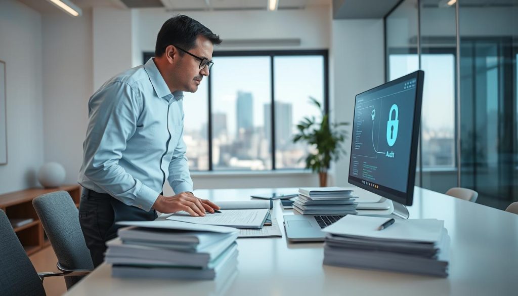 What is audit in cyber security?