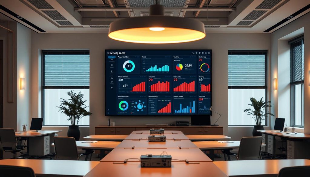 What occurs during a security audit?