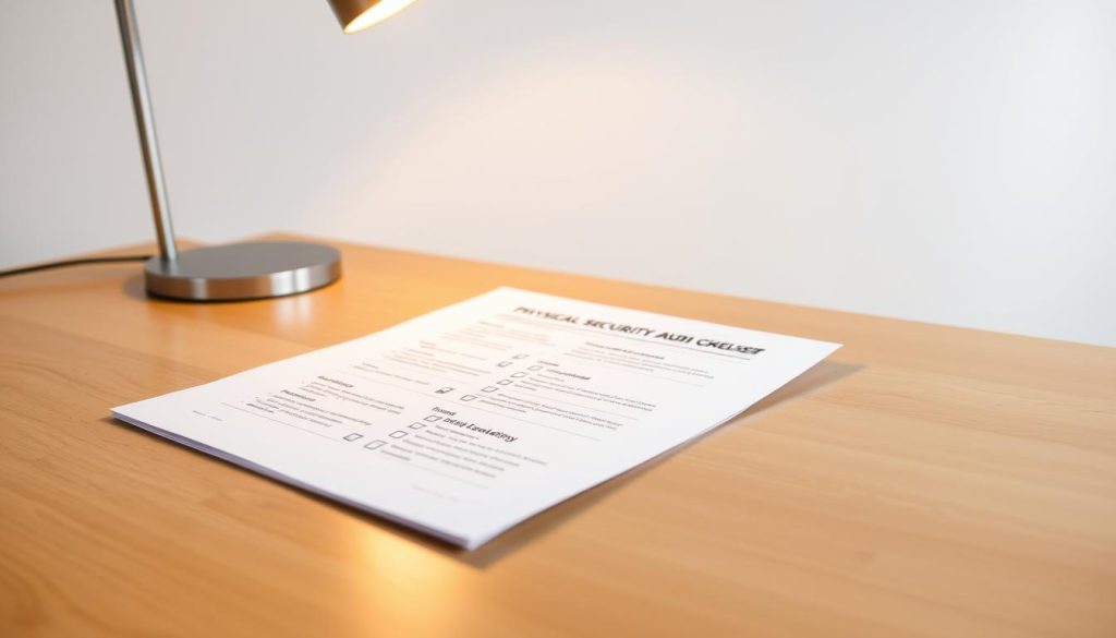 physical security audit checklist