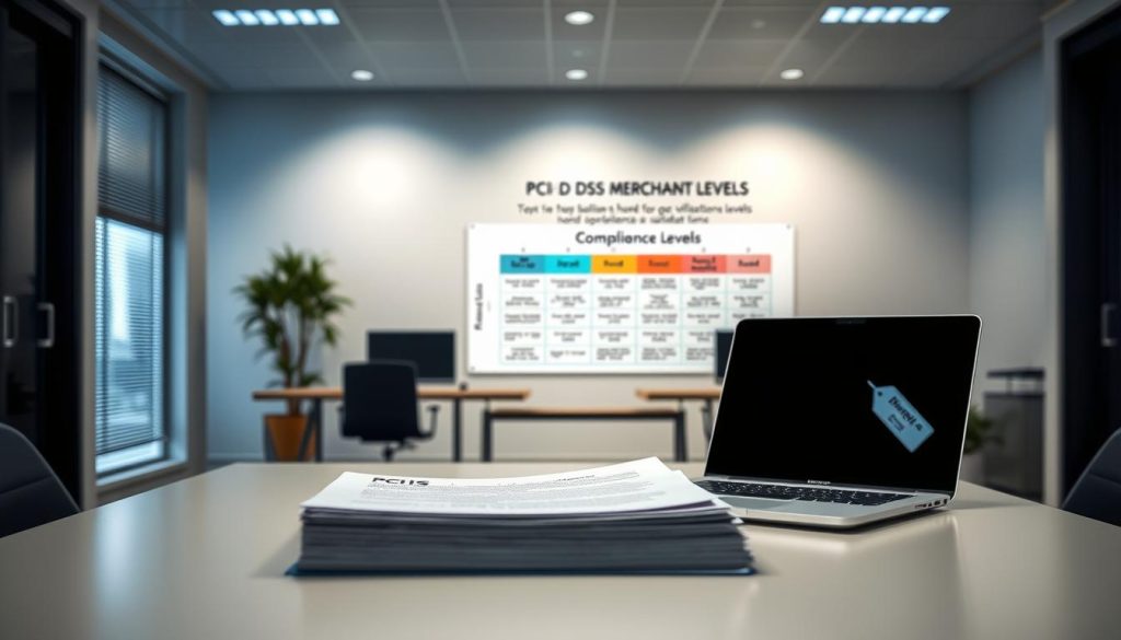 PCI DSS merchant levels and compliance validation