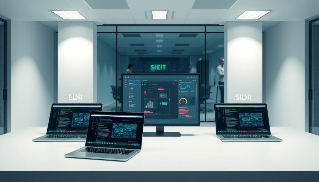 What is EDR vs SIEM vs MDR?