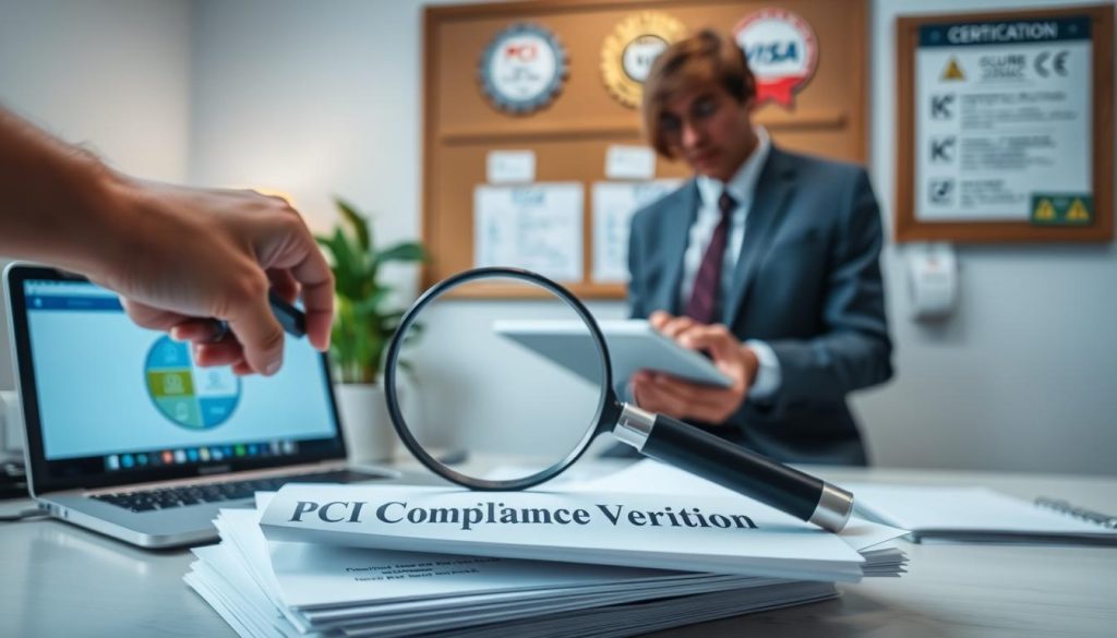 Who verifies PCI compliance?