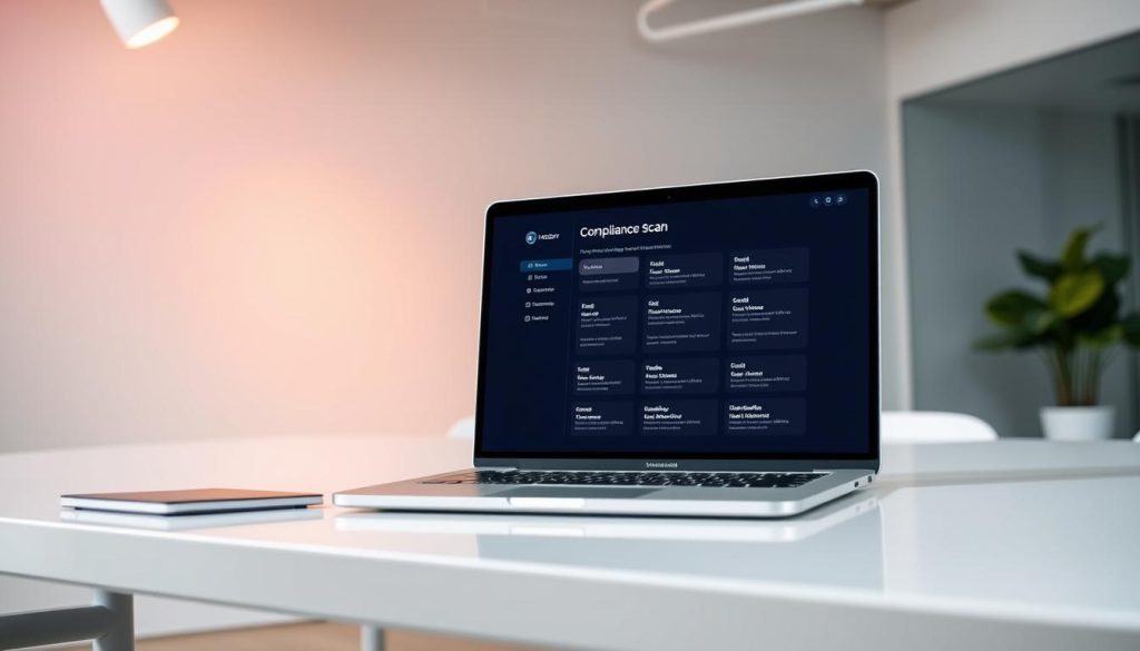 compliance scan template options