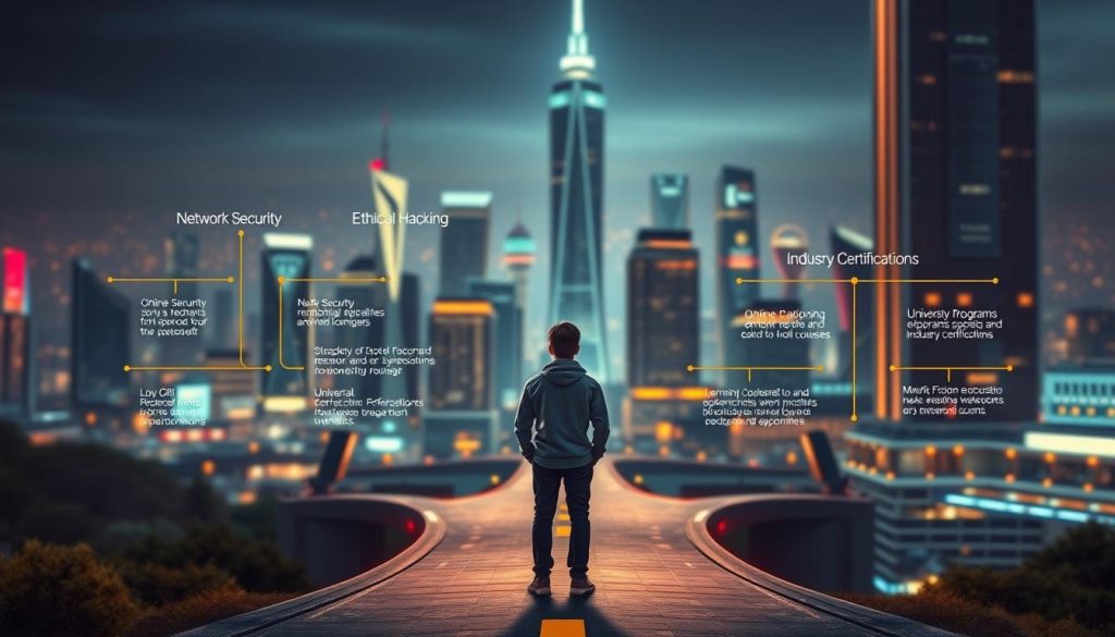 educational pathways for cybersecurity career