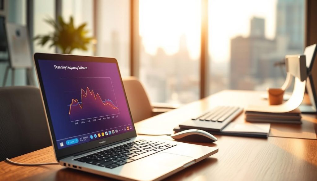 scanning frequency balance