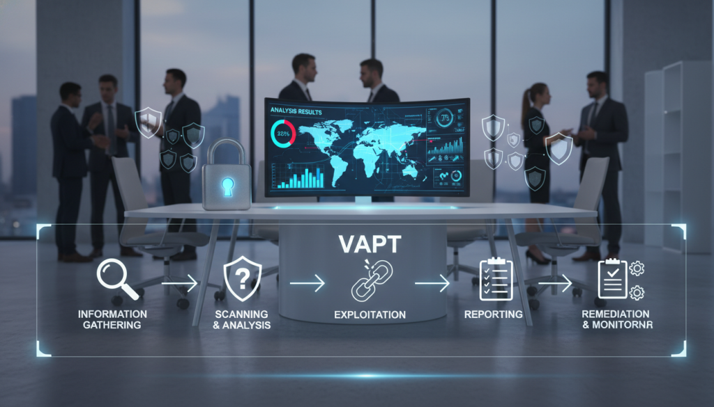 VAPT process diagram