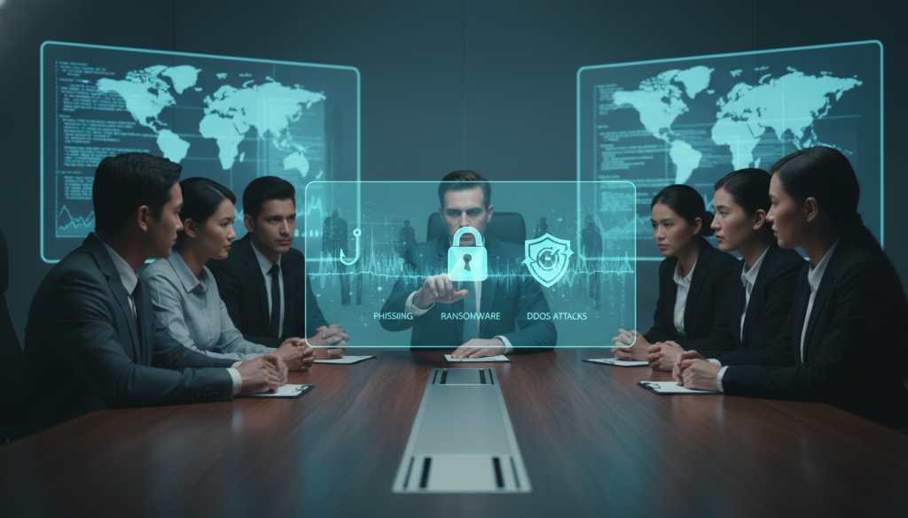 cyber threat actors and attack types