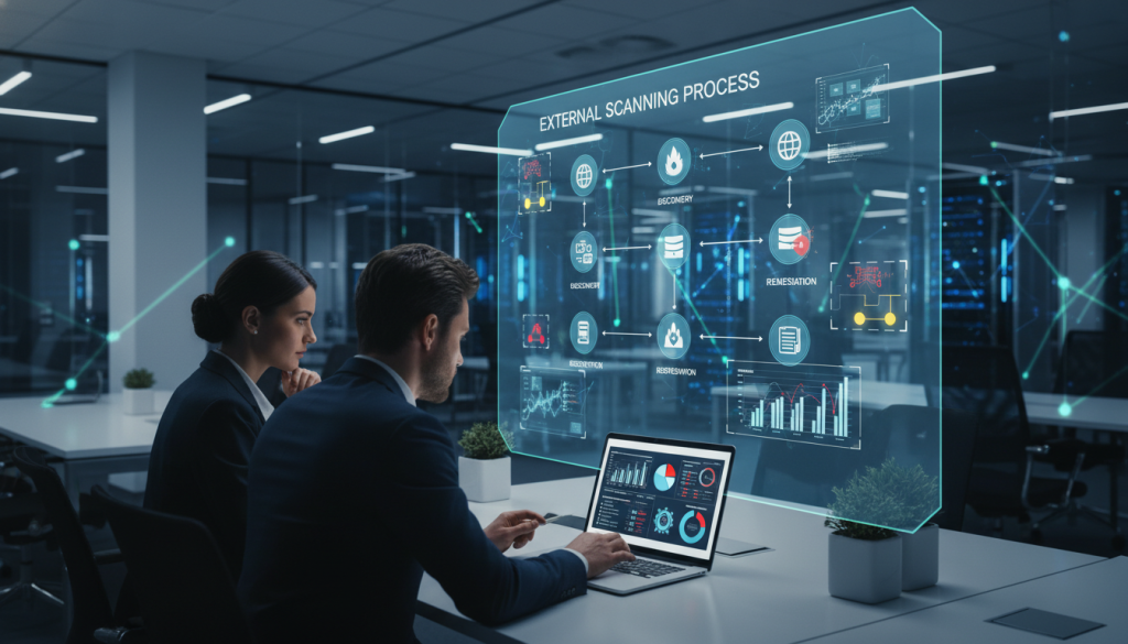 external vulnerability scanning process